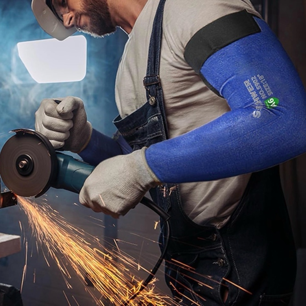 Schwer A6 Rated Cut-Resistant Arm Sleeves, 18” - Picture 2 of 9